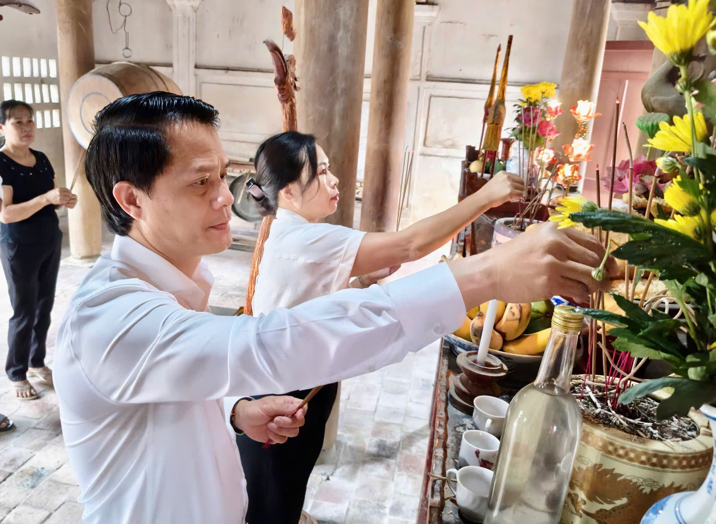 Đức Minh: Tổ chức Lễ Húy kỵ tại Đền Kim Quy và Đền Tường Xá trang nghiêm, ý nghĩa