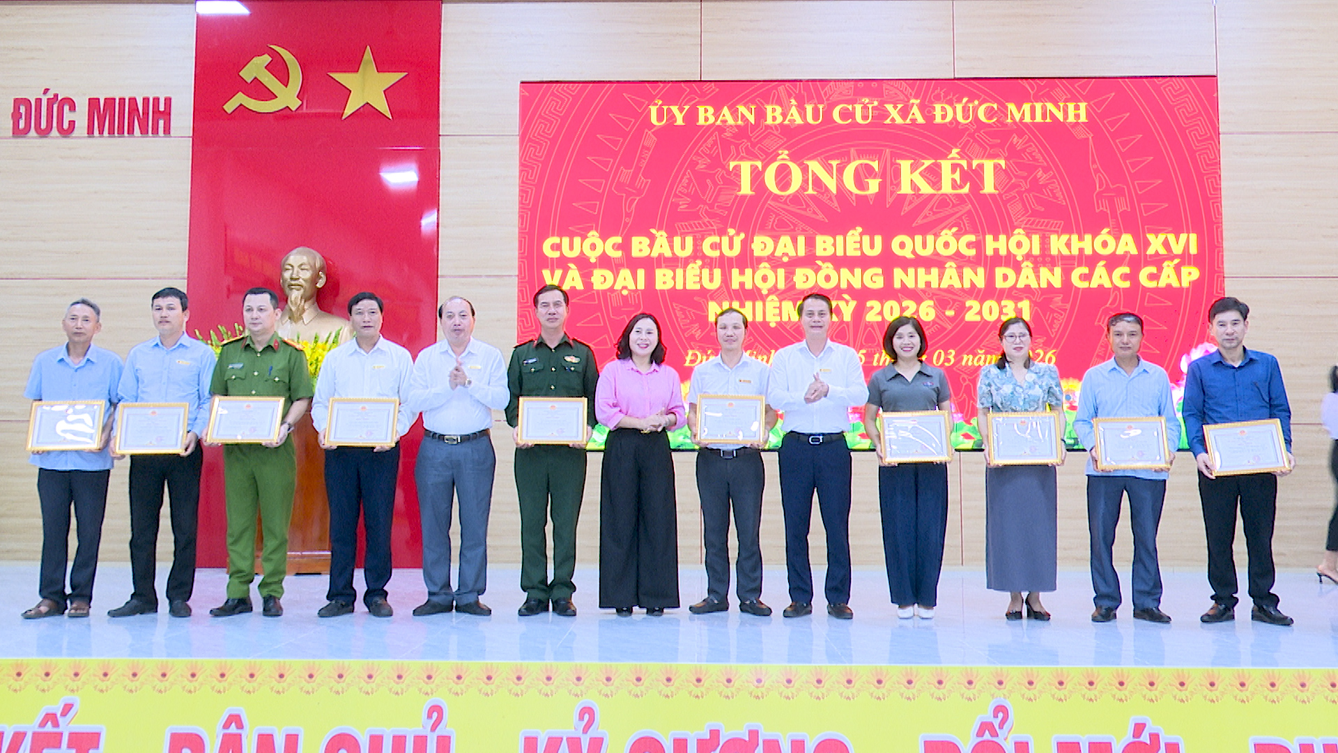 Đức Minh tổng kết thành công cuộc bầu cử Quốc hội và HĐND các cấp nhiệm kỳ 2026 – 2031