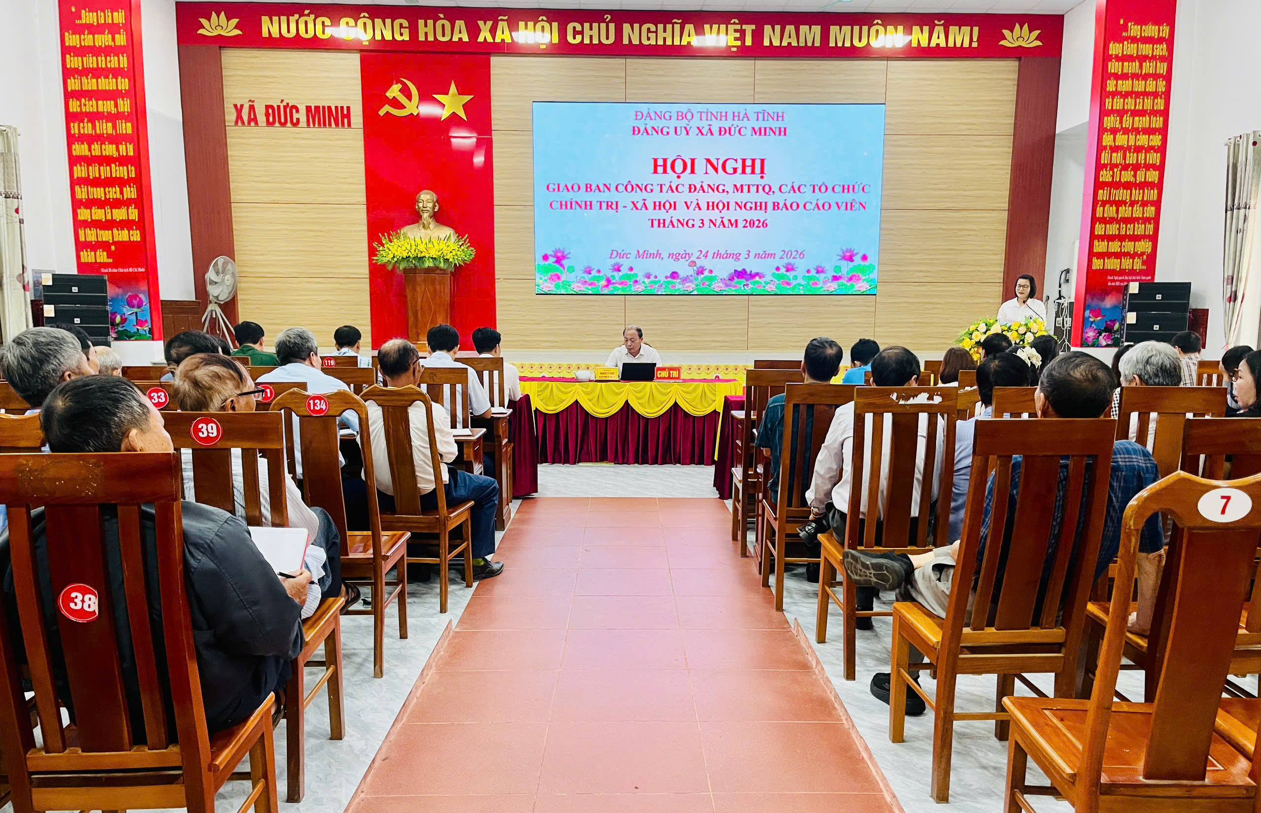 Đức Minh: Giao ban công tác tháng 3 – Đánh giá kết quả, định hướng nhiệm vụ trọng tâm