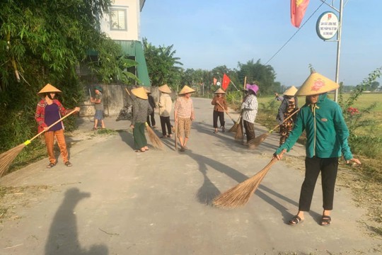 Đức Minh ra quân đợt cao điểm 30 ngày xây dựng NTM