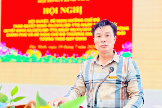 Hội đồng xác nhận chế độ, chính sách xã Đức Minh tổ chức Hội nghị xét hồ sơ đề nghị xác nhận chế độ, chính sách cho các đối tượng theo quy định.  