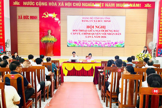 Đức Minh: Tăng cường đối thoại, kịp thời giải quyết kiến nghị chính đáng của Nhân dân. 