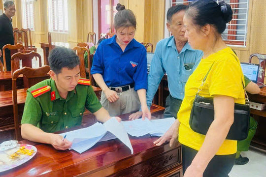 Đức Minh triển khai thu nhận mẫu ADN thân nhân liệt sĩ, góp phần đẩy nhanh tiến độ tìm kiếm, quy tập hài cốt liệt sĩ