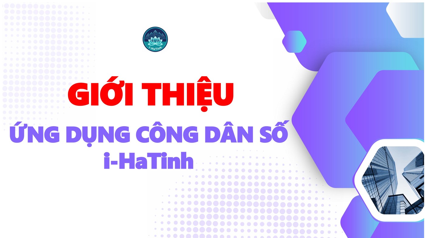 Hướng dẫn cài đặt tài khoản ( i-Ha Tinh) tích hợp nền tảng phản ánh hiện trường